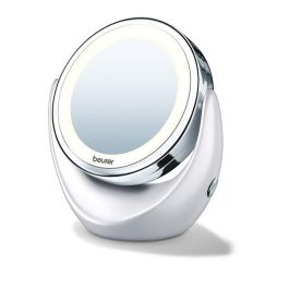Beurer BS-49 Espejo Cosmético con Luz LED, 12 Luces, 5 Aumentos, Portátil Precio: 28.49999999. SKU: S0412947