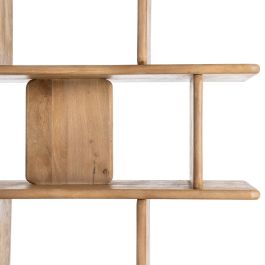 Estantería Natural Madera de Mango Salón 106 X 35,50 X 175 C