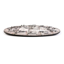 Reloj Pared Madera 60 Cm 1870 Versa Reloj Pared Madera 60 Cm 1870 Versa