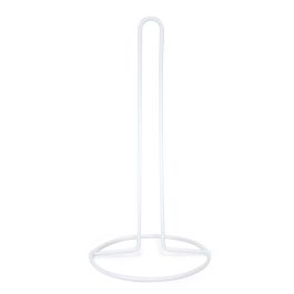 Confortime Portarrollos de Cocina en Metal, 31 cm, Blanco (24 Unidades)