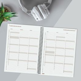 Agenda Finocam YEAR Negro A5 15,5 x 21,2 cm 2025