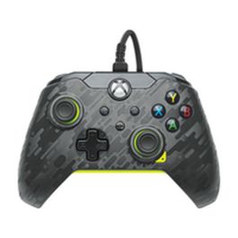 PDP AUC0708056068509 Gamepad MAN FIL XBOX con Cable, Vibración, Eléctrico Carbono