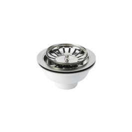 Mirtak Válvula de fregadero Ø115 mm con rejilla - Cromado/blanco, Aluminio/metacrilato Precio: 12.89000053. SKU: S7900785