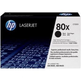 HP Tóner original 80X CF280X LaserJet de alta capacidad negro, 6900 páginas Precio: 226.59000023. SKU: S8409779