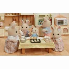 Sylvanian Families Familia Creme Rabbit 5706 SYL1695840127399 Figuras en Miniatura
