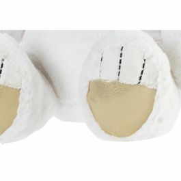 Peluche Kids DKD Home Decor Blanco Dorado 25 x 30 x 25 cm