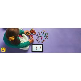 LEGO 43261 Mini Casa de Encanto Disney Madrigal Micromundo Construible con 3 Personajes, Tobogán y Cierre Portátil para Niños +5 años