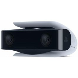 PlayStation Oficial Cámara HD 1080p Doble Lente con Soporte Integrado para Streaming y Grabación en PS5 Blanca
