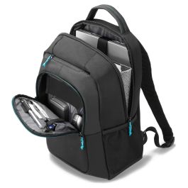 Dicota Mochila para portátil 14-15.6 pulgadas, 450 x 320 x 160 mm, con bolsillo para tablet hasta 10" y salida para auriculares