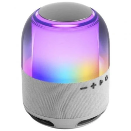 Mars Gaming Altavoz Bluetooth MS-FLOW 15W 5.3 Blanco con Iluminación RGB 360° y Lector MicroSD Precio: 19.89000057. SKU: B1G8PND2DQ