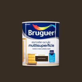Bruguer Esmalte Acrílico Multisuperficie Marrón Toscana Satinado 750 ml Interior/Exterior Precio: 21.6900002. SKU: S7902850