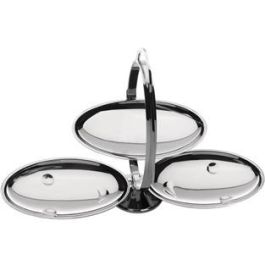 Alessi AM37 Anna Gong Frutero Plegable en Acero Inoxidable 18/10 para Frutas o Pastas