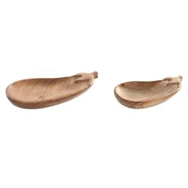 DKD Home Decor Centro Mesa Marron Acacia Set de 2 Piezas 28 x 14 x 2.5 cm Precio: 14.49999991. SKU: B1FLLVXTP7