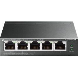 TP-Link TL-SG105MPE Switch L2 Gigabit Ethernet (10/100/1000) Energía sobre Ethernet (PoE) Negro