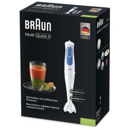 Batidora de Mano Braun MQ 3000 Smoothie Blanco Blanco/Azul 700 W
