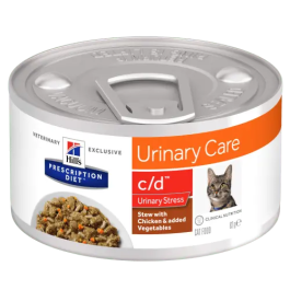 Hill's Hpd Feline C-D Urinary Stress Estofado Caja 24x82 gr con Pollo y Verduras para Gatos Precio: 55.4999995. SKU: B14DCGN2K7