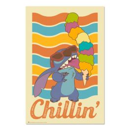 ERIK Poster Disney Chillin Stitch 91,5x61cm, Impreso en Papel Brillo de Alta Calidad 150gr Precio: 7.49999987. SKU: B123PKYVVX