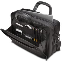 Kensington Contour 2.0 Business Maletín para Portátil 15.6 pulgadas Negro Ergonómico, con Bolsillo de Seguridad RFID y Cremallera Antipunzadas