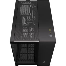 Caja para PC - CORSAIR - 2500X Vidrio Templado Micro ATX de Doble Cámara - Negro