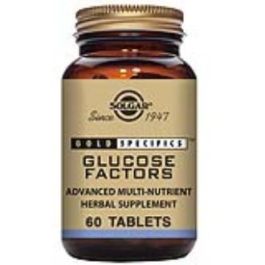 SOLGAR Gs Glucose Factors 60 Comprimidos - Mantiene niveles de glucosa regulados, apto para veganos Precio: 41.69. SKU: B16V74S6HD