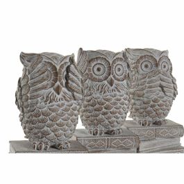 Figura DKD Home Decor Blanco 11 x 20 x 11 cm (3 Unidades) Figura DKD Home Decor Blanco 11 x 20 x 11 cm (3 Unidades)