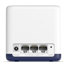 Mercusys Halo H50G Sistema Wi-Fi Malla para Hogar, Doble Banda 2.4/5 GHz, Wi-Fi 5 (802.11ac), Pack de 2 Nodos, Color Blanco