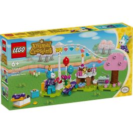 LEGO 77046 Animal Crossing Fiesta de Cumpleaños de Azulino - Juguete Construible con Accesorios para Niños +6 Años