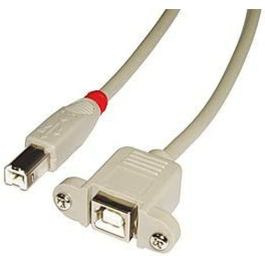 Lindy Cable Extensión USB 2.0 Tipo B/B 1m, Gris Claro, Doble Apantallamiento, Protección Antitorsión, Velocidad 480 Mbps Precio: 4.68999993. SKU: B152WCJZFS