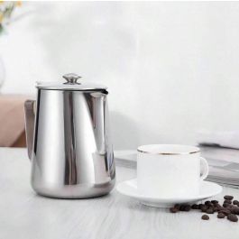 Tetera-Lechera de Acero 600 ml My Bar - Inde (6 Unidades) Tetera-Lechera de Acero 600 ml My Bar - Inde (6 Unidades)