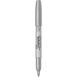 Sharpie Rotulador Permanente Punta Fina Metallic Plata, Tinta Secado Rápido Resistente al Agua y Desgaste, Marca en Papel, Plástico, Metal Precio: 25.4999998. SKU: B14XM4RY9D