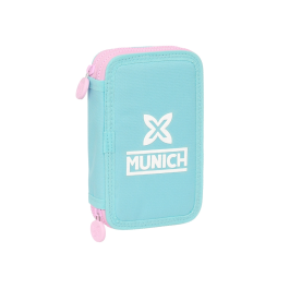 Plumier Doble Munich Heaven Azul cielo 12.5 x 19.5 x 4 cm 28 piezas Precio: 7.99000026. SKU: B1KCD4ZHSM