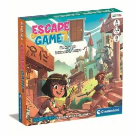 Clementoni CLE8005125528141 Juego de Escape Viaje en el Tiempo 3 Aventuras 8 Años