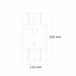 Neomounts FPMA-LIFT100 Adaptador para ajuste de altura de monitores con VESA 75 o VESA 100 hasta 8KG