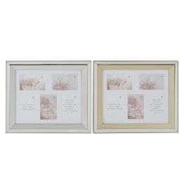 Marco Multifoto Tradicional DKD Home Decor Dorado Plateado 2 x 40 x 47 cm (2 Unidades) Precio: 23.59000028. SKU: S3034766