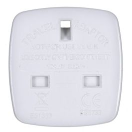Gembird A-AC-UKEU-001 Adaptador de Enchufe Eléctrico Tipo G (RU) a Tipo F, 7.5A, Blanco Precio: 5.50000055. SKU: B12LT3TPVG