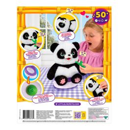 Little Live Pets My Baby Panda 26676. Bebé interactivo que se alimenta, hace caca, con más de 50 sonidos. +4 años.