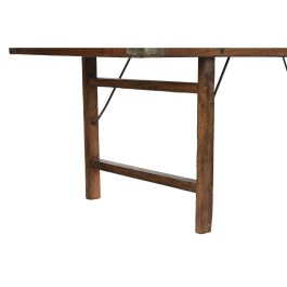 Mesa Comedor Plegable Item Home DKD Home Decor Natural 90 x 77 x 240 cm