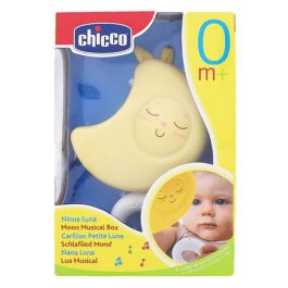 Chicco Nana Luna juguete con sonidos y luces para calmar y relajar al bebé en el descanso, ideal 0-3 meses, 12x18x3,5 cm