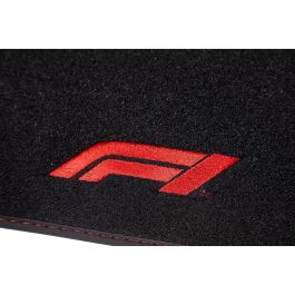Alfombra De Coche Cm470 4Tlg Negro-Rojo F110858 Alfombra De Coche Cm470 4Tlg Negro-Rojo F110858