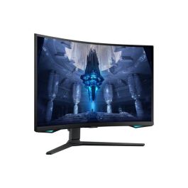 Samsung LS32BG750NPX Monitor Gaming 32" 4K UHD 165Hz 1ms Mini-LED Quantum HDR 2000 Curvo 1000R G-Sync Compatible FreeSync Premium Pro Negro