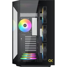 Caja para PC - XIGMATEK - CUBI II - Cube - E-ATX - Vidrio templado - ARGB - Negra