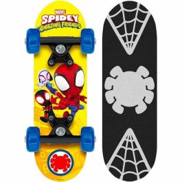 Stamp Monopatín Skateboard Spidey 17''x5'' (43x12.8cm) Deck Antideslizante Arce Chino Ruedas PVC 50mm 608Z