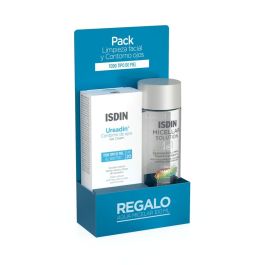 Isdin Facial Ureadin Lote 2 pz Set Cosmética Facial Hidratación Ojeras SPF 20 Contorno de Ojos + Agua Micelar