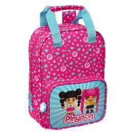 Mochila Escolar Pinypon Azul Rosa 20 x 28 x 8 cm Mochila Escolar Pinypon Azul Rosa 20 x 28 x 8 cm