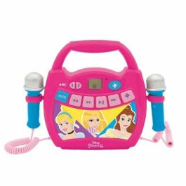 Lexibook Princesa de Disney - Reproductor Karaoke Bluetooth Portátil para Niños con 2 Micrófonos, Efectos de Luz LED, Grabación y Cambio de Voz, Batería Recargable Precio: 81.50000012. SKU: B1AL94PZXX
