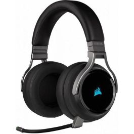 CORSAIR Gamer Headset VIRTUOSO RGB Inalámbrico Negro (CA-9011185-EU)