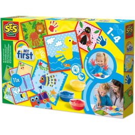 Ses Creative MY FIRST Kit de Arte para Niños Mi Primera Obra de Arte con Pintura para Huellas de Mano y Pie en Tarjetas Impresas Precio: 26.49999946. SKU: S7147975