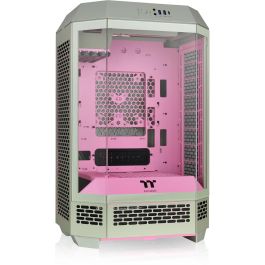 Thermaltake Tower 300 Matcha Plum Caja PC Micro Torre Ciruela - Soporte HDD/SSD 2.5"/3.5", Ventiladores 120/140mm