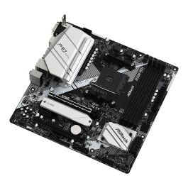 ASRock Placa Base AM4 B550M PRO4 Micro ATX para AMD Ryzen 3000 Series DDR4