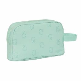 Safta Portadesayunos Termo Miffy Menta con Recipientes y Botella de Agua 21.5x12x6.5 cm